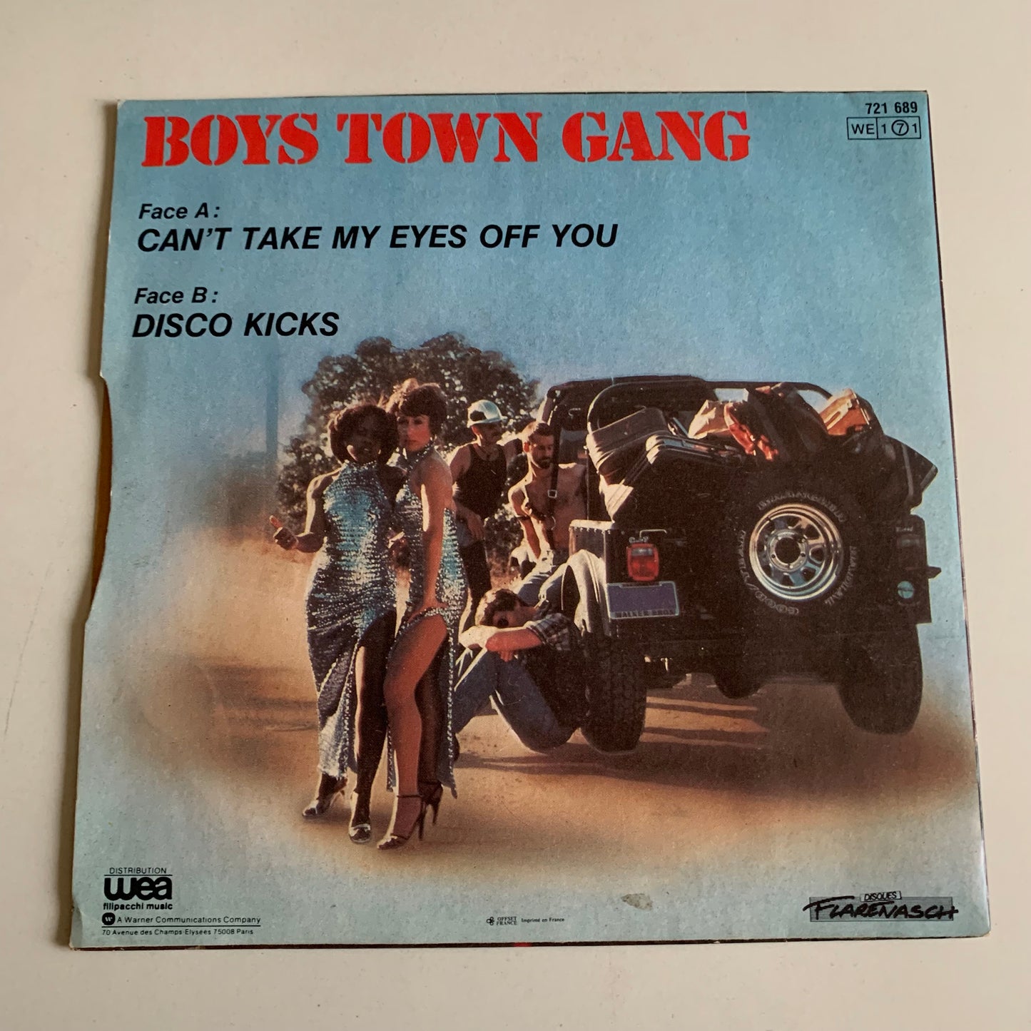 Boys Town Gang - Can't Take My Eyes Off You - Single 1982 Occasion