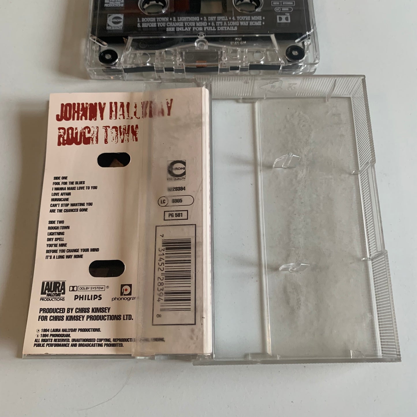 Johnny Hallyday - Rough Town - 1994 Occasion