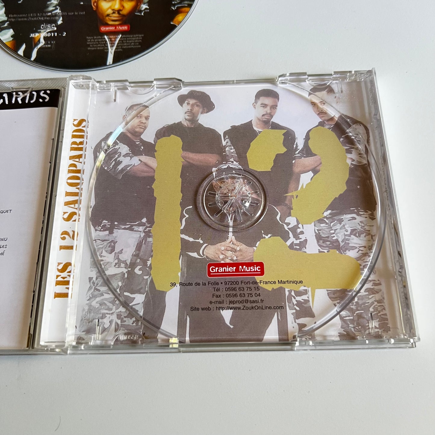 CD - Les 12 Salopards - Toujou Klikli - 1998