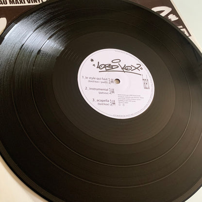 Lord Kox - J’Touche Au But / Le Style Qui Faut - Maxi 2002 Occasion