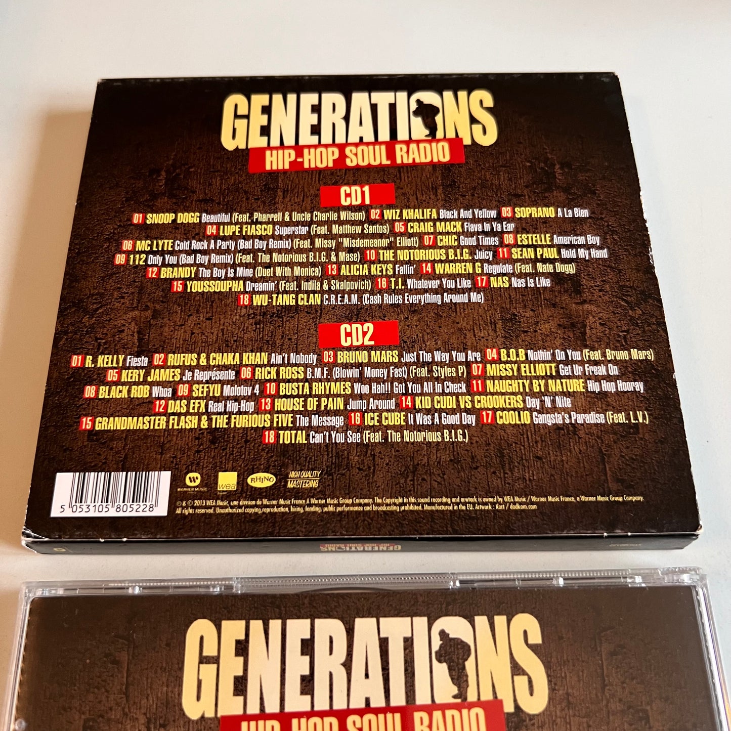 CD - Compilation - Generations Hip-Hop Soul Radio - 2013