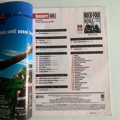 Magazine Rock & Folk - Nº405 Mai 2001