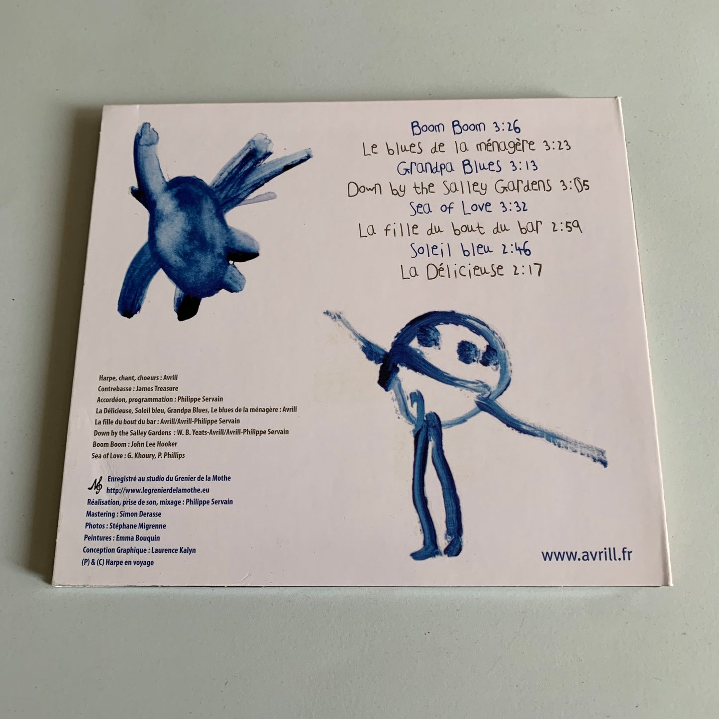 CD - Avrill - Soleil Bleu - Occasion