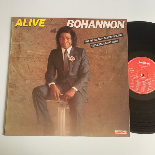 Bohannon - Alive - LP 1981 Occasion
