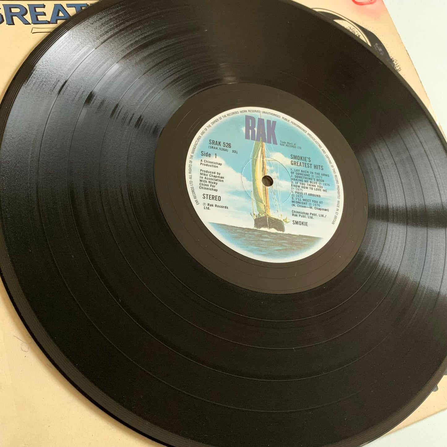 Smokie - Greatest Hits - LP 1977