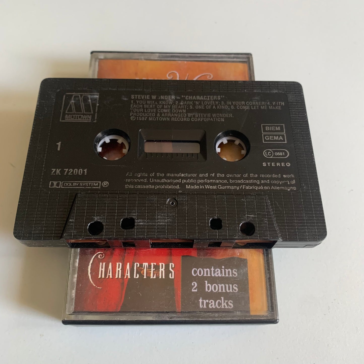 Stevie Wonder - Characters - 1987 Occasion