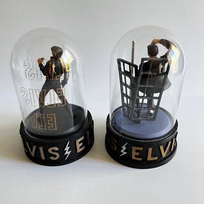 2 Figurines Elvis Presley - The King - Sings Jailhouse Rock - 1994/1998 - Limited Edition