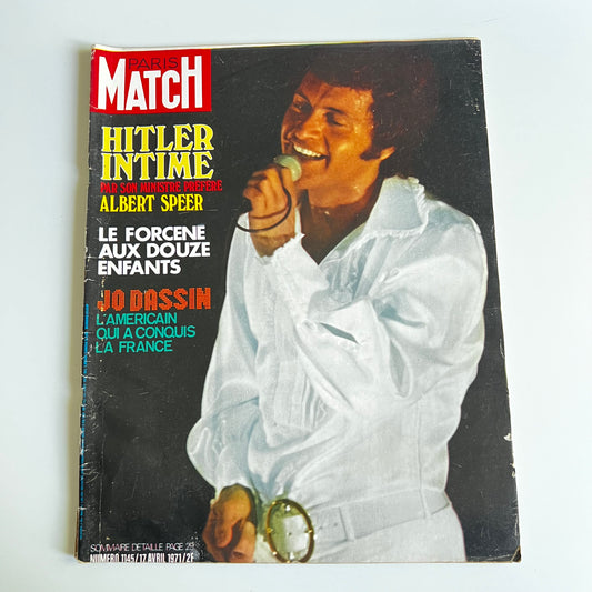 Paris Match - Jo Dassin - Nº 1145 17 Avril 1971