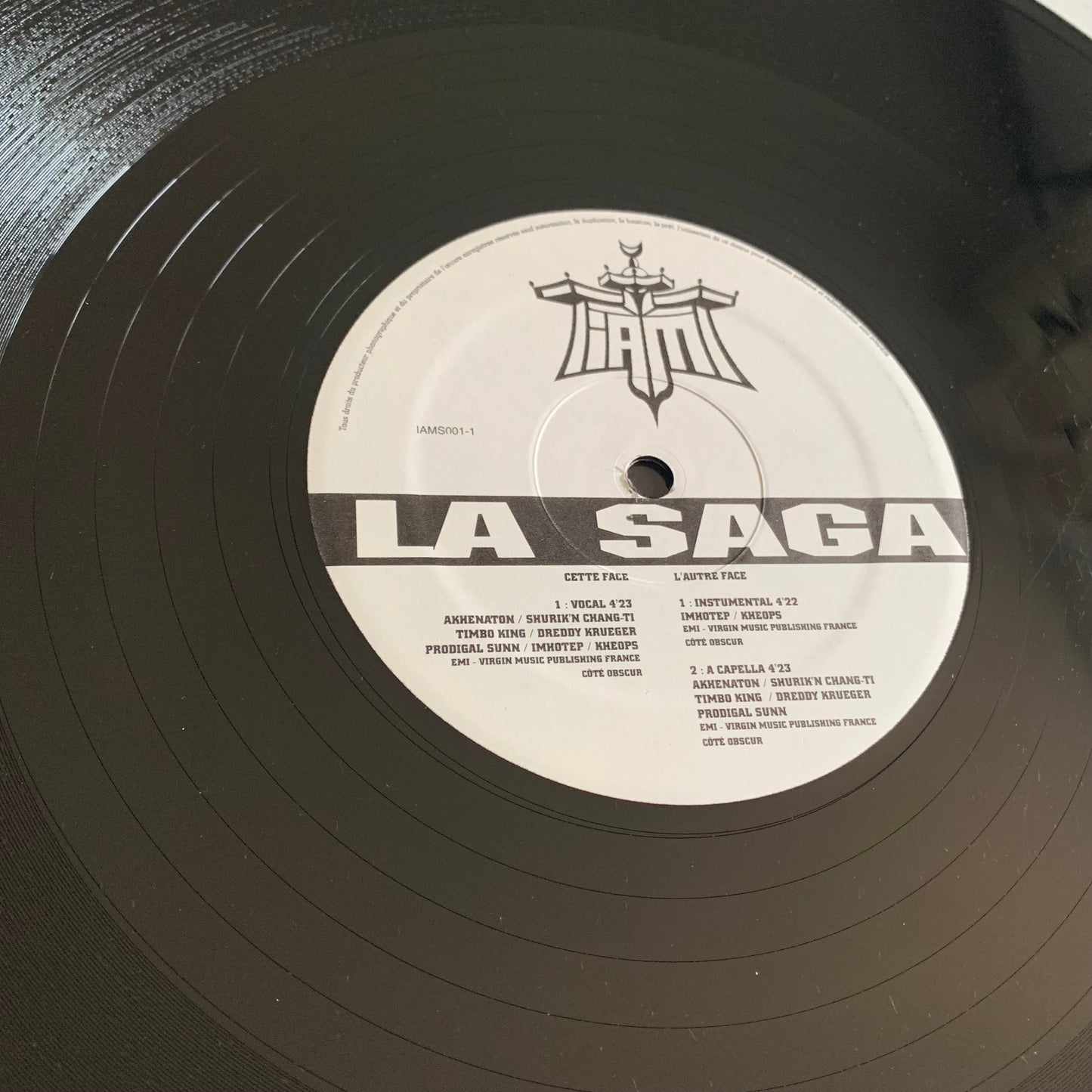 IAM - La Saga - Single 1997 Occasion