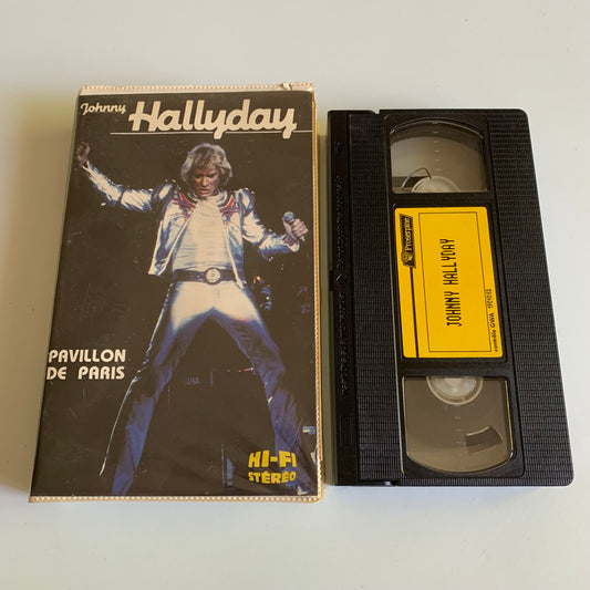 Johnny Hallyday - Pavillon de Paris - VHS 1989 Occasion