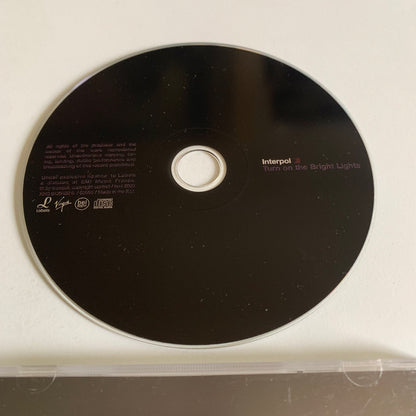 CD - Interpol - Turn On The Bright Lights - 2002 Occasion