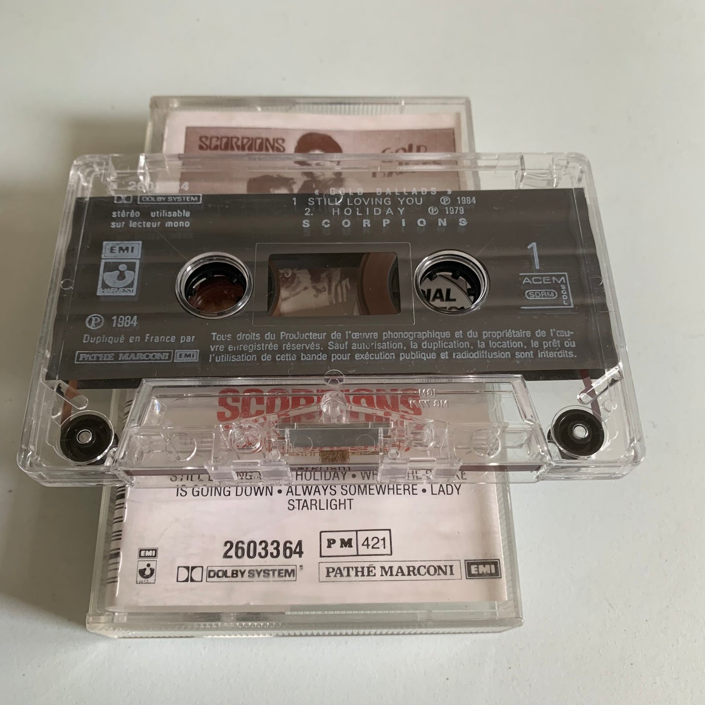 Scorpions - Gold Ballads - 1984 Occasion