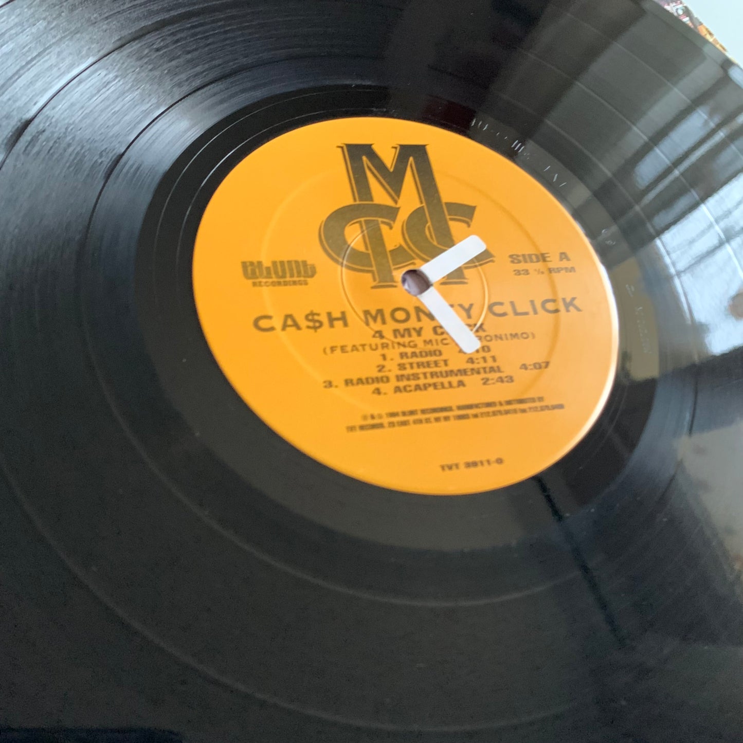 Ca$h Money Click - 4 My Click / Get Tha Fortune - Single 1994