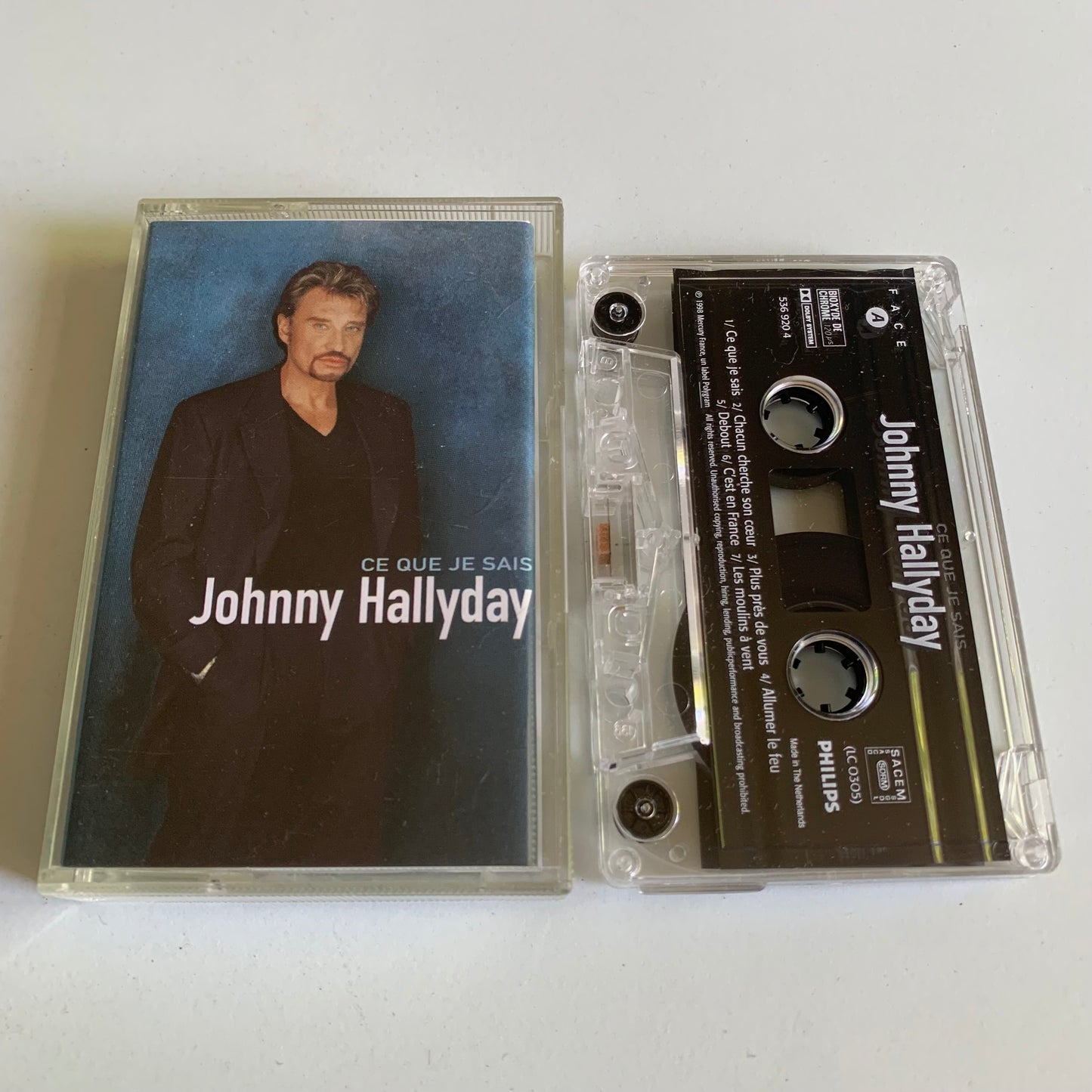 Johnny Hallyday - Ce Que Je Sais - 1998 Occasion