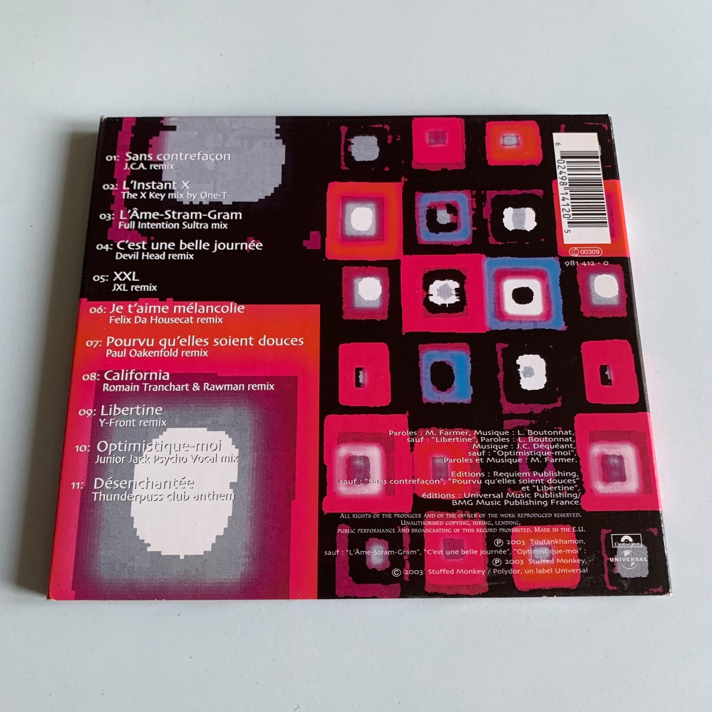 Mylene Farmer - Remixes - 2003 Occasion