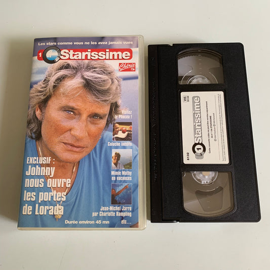 Johnny Hallyday - Starissime 1 - 1995 VHS Occasion