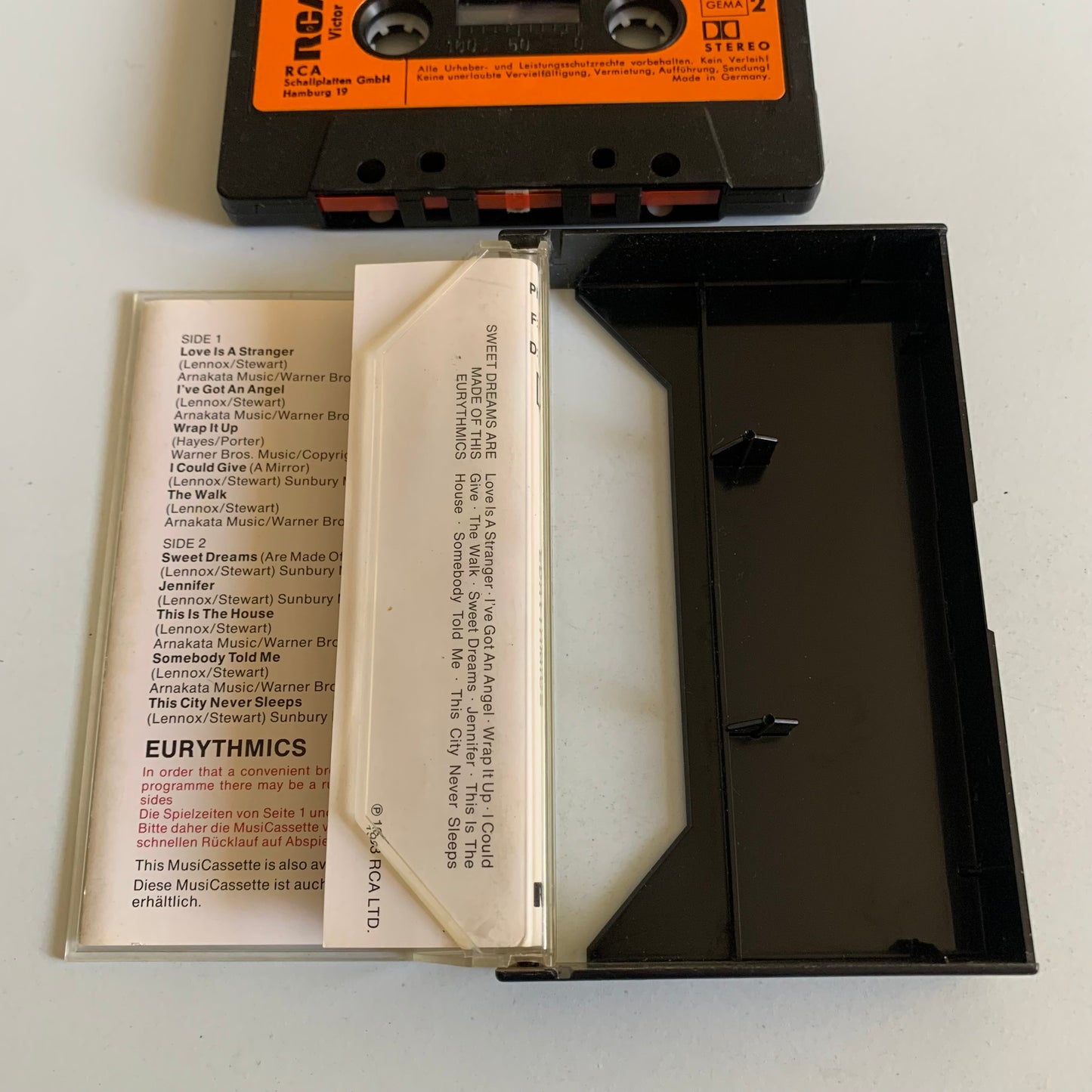 Eurythmics - Sweet Dreams - Are Made Of This - 1983 Occasion