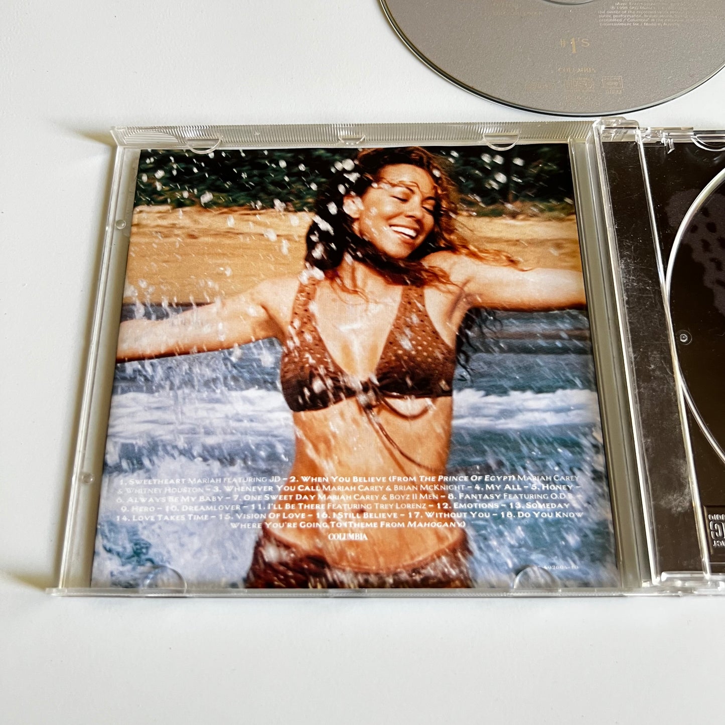 CD - Mariah Carey - #1's - 1998