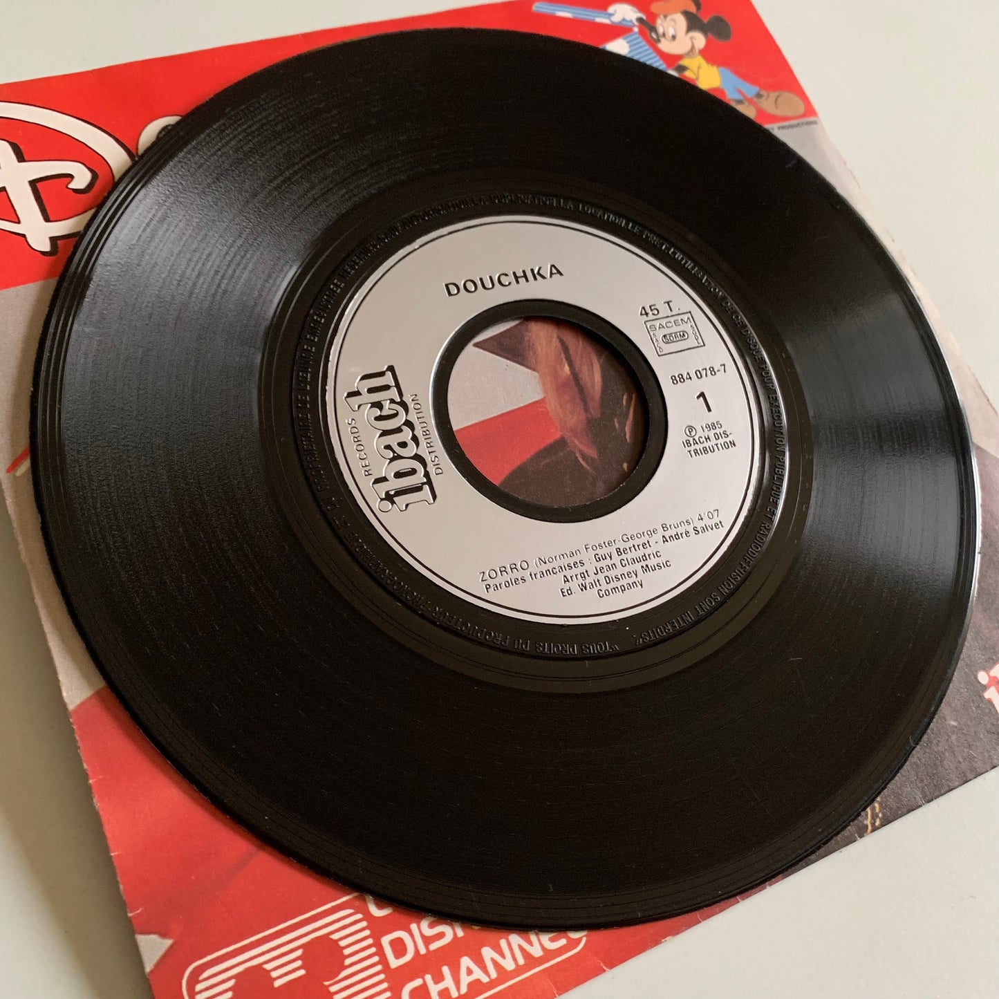 Douchka - La Chanson De Zorro - Single 1985 Occasion