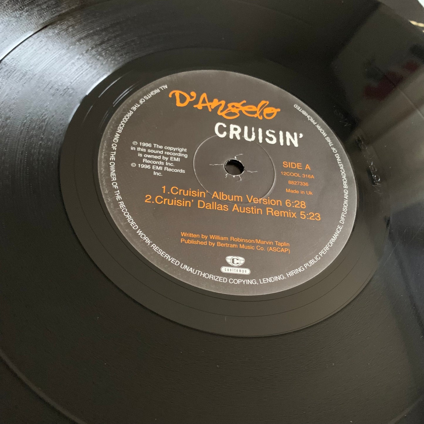 D'Angelo - Cruisin' / Brown Sugar - Single 1996