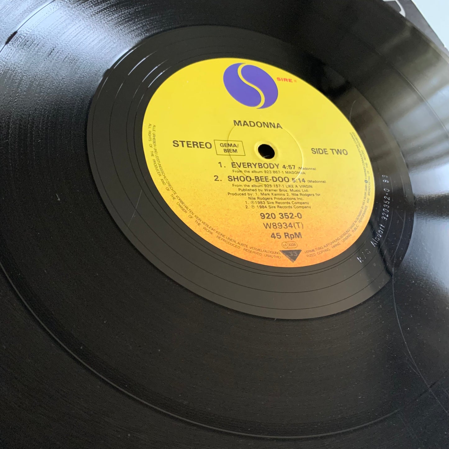 Madonna - Into The Groove - Maxi 1985 Occasion