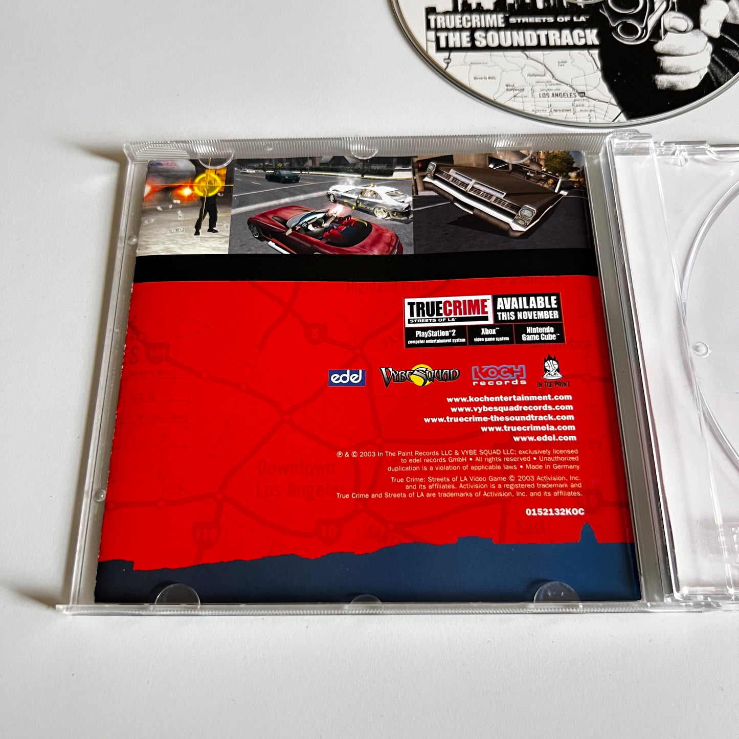 CD - True Crime: Streets Of LA (The Soundtrack) - 2003