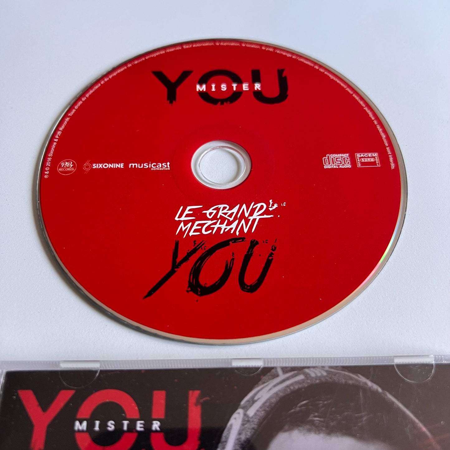 CD - Mister You - Le Grand Méchant You - 2016