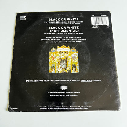 Michael Jackson - Black Or White - Single 1991