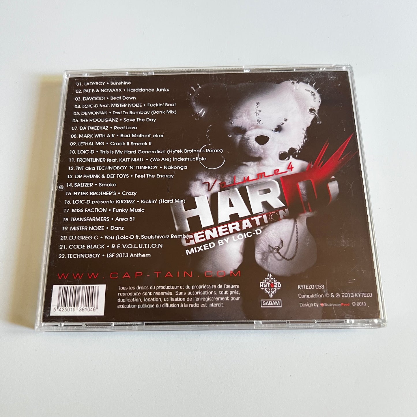 CD - Hard Generation Volume 4 - 2013