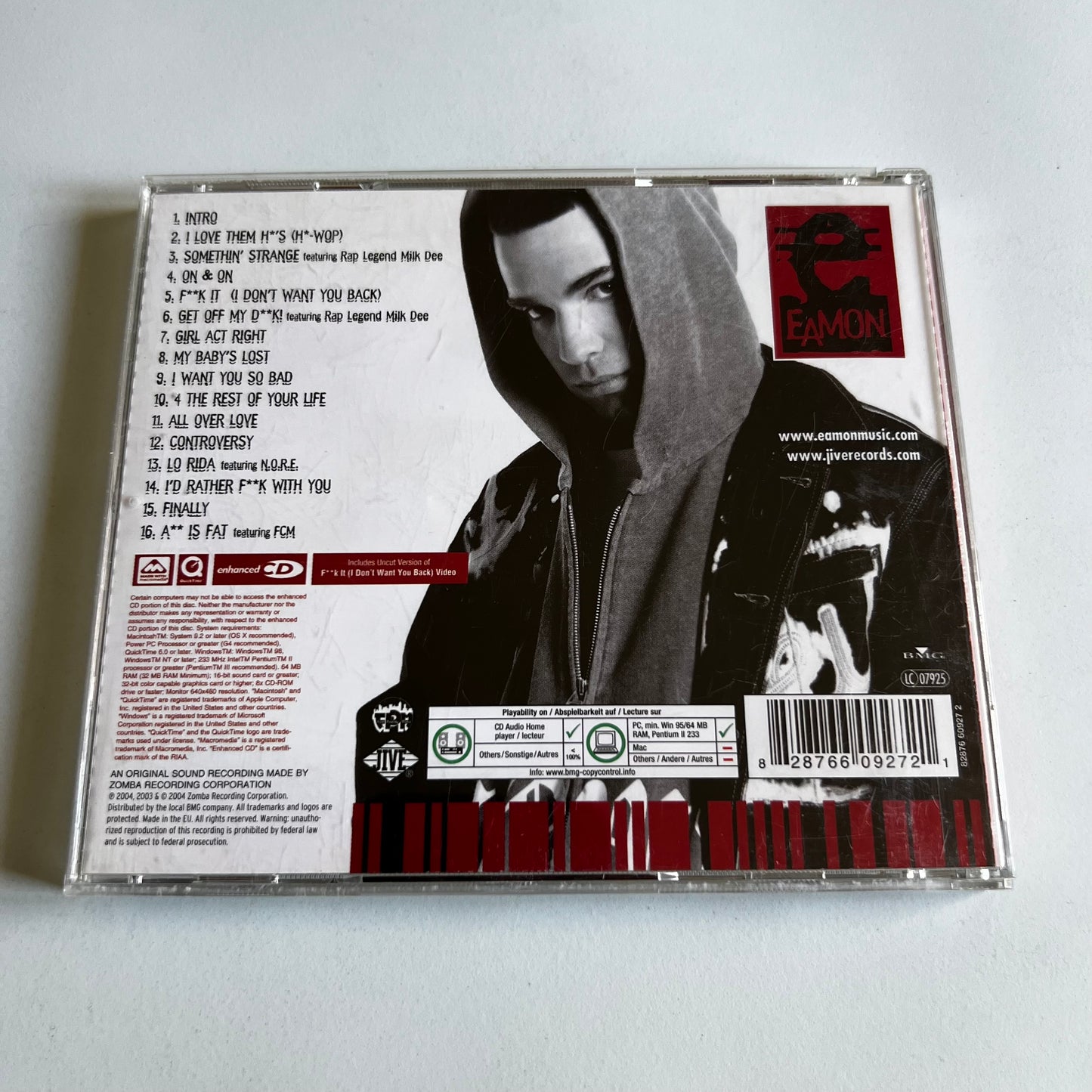 CD - Eamon - I Don't Want You Back - 2004