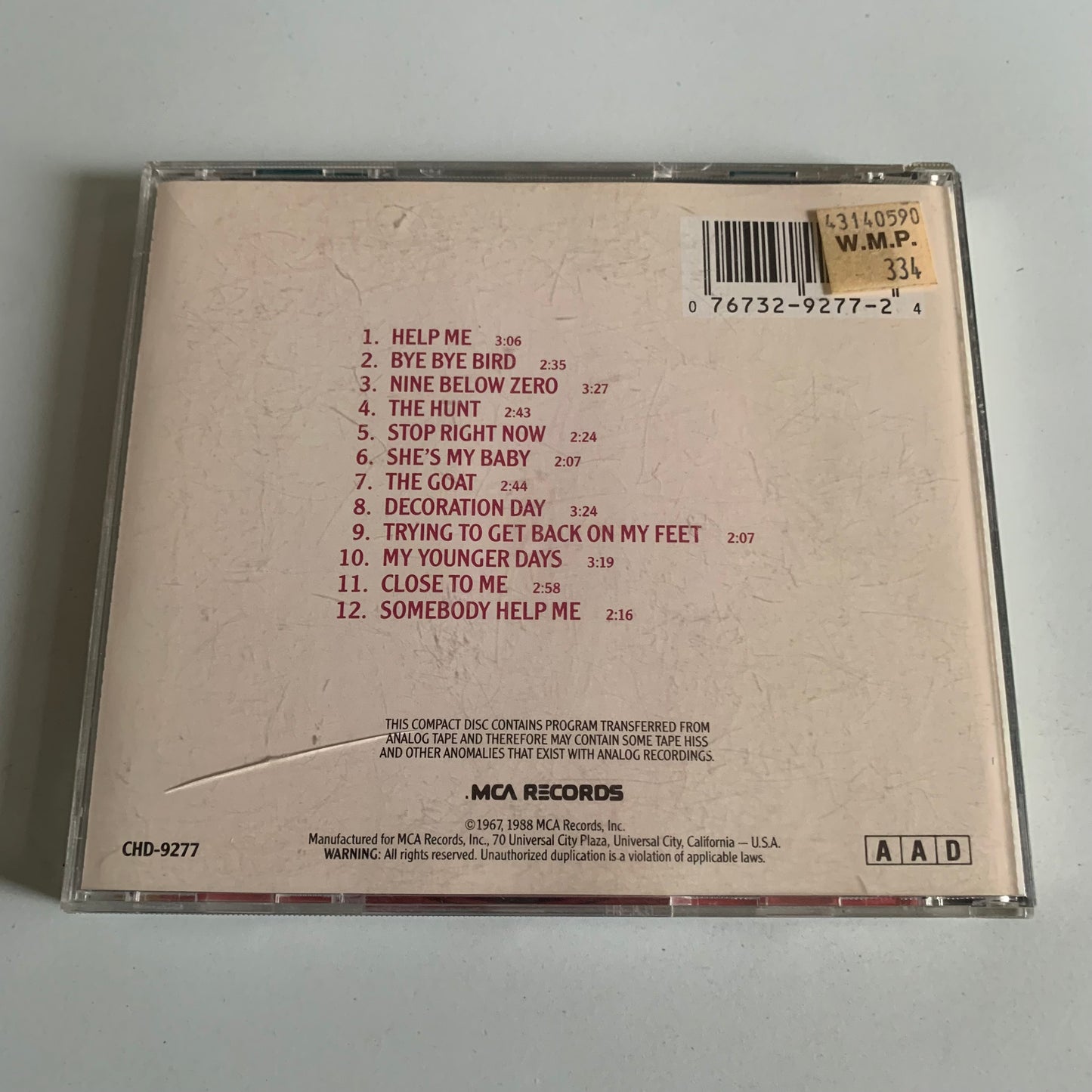 Sonny Boy Williamson - More Real Folk Blues - 1988 Occasion