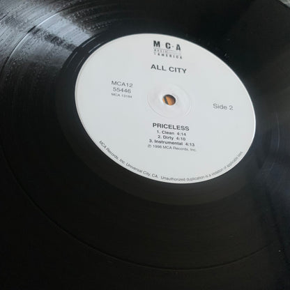 All City - The Actual - Single 1998