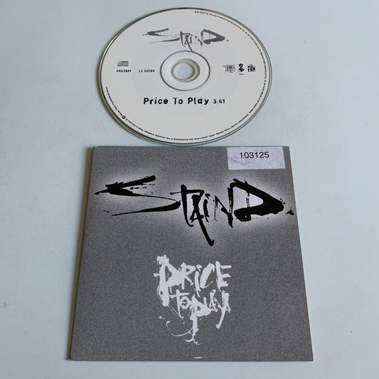 CD - Staind - Price To Play - Single 2003 Promo - Occasion