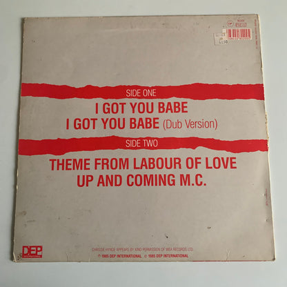 UB40 - I Got You Babe - Single 1985 Occasion