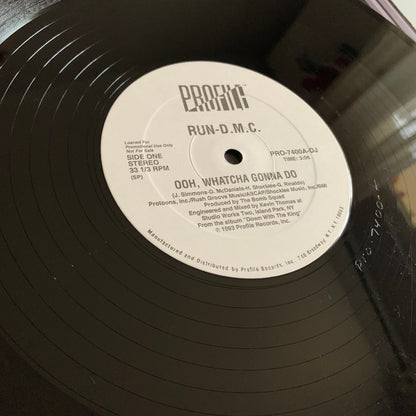 Run DMC - Ooh, Whatcha Gonna Do - Single 1993