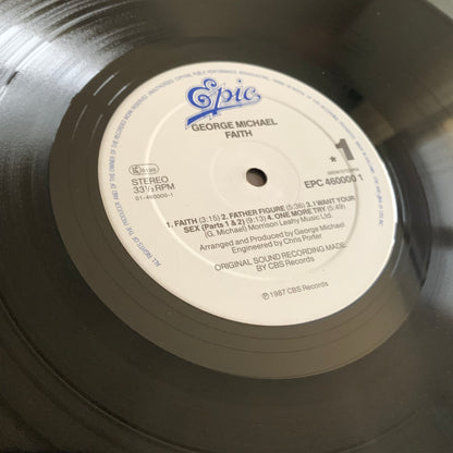 George Michael - Faith - LP 1987
