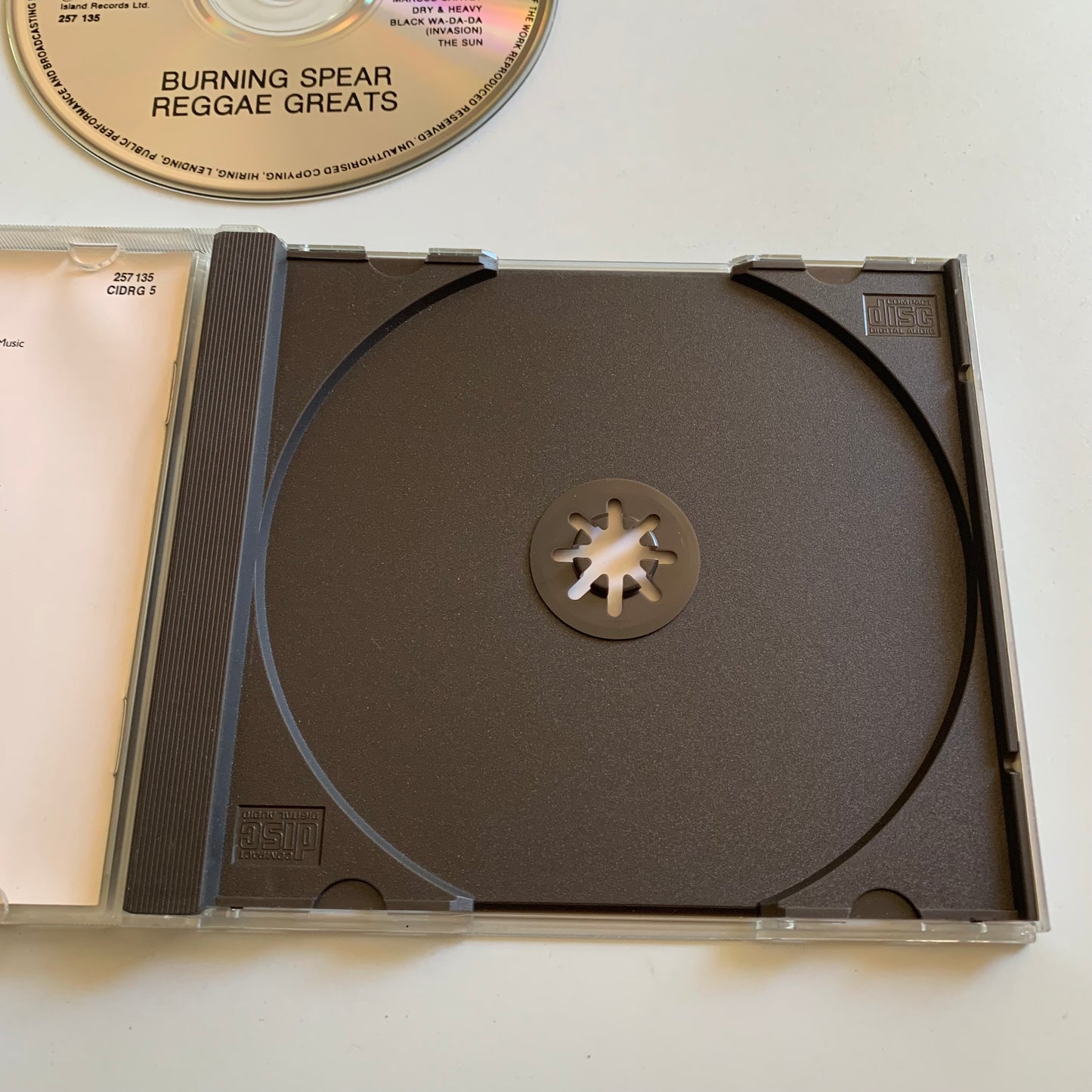 Burning Spear - Reggae Greats - 1992 Occasion