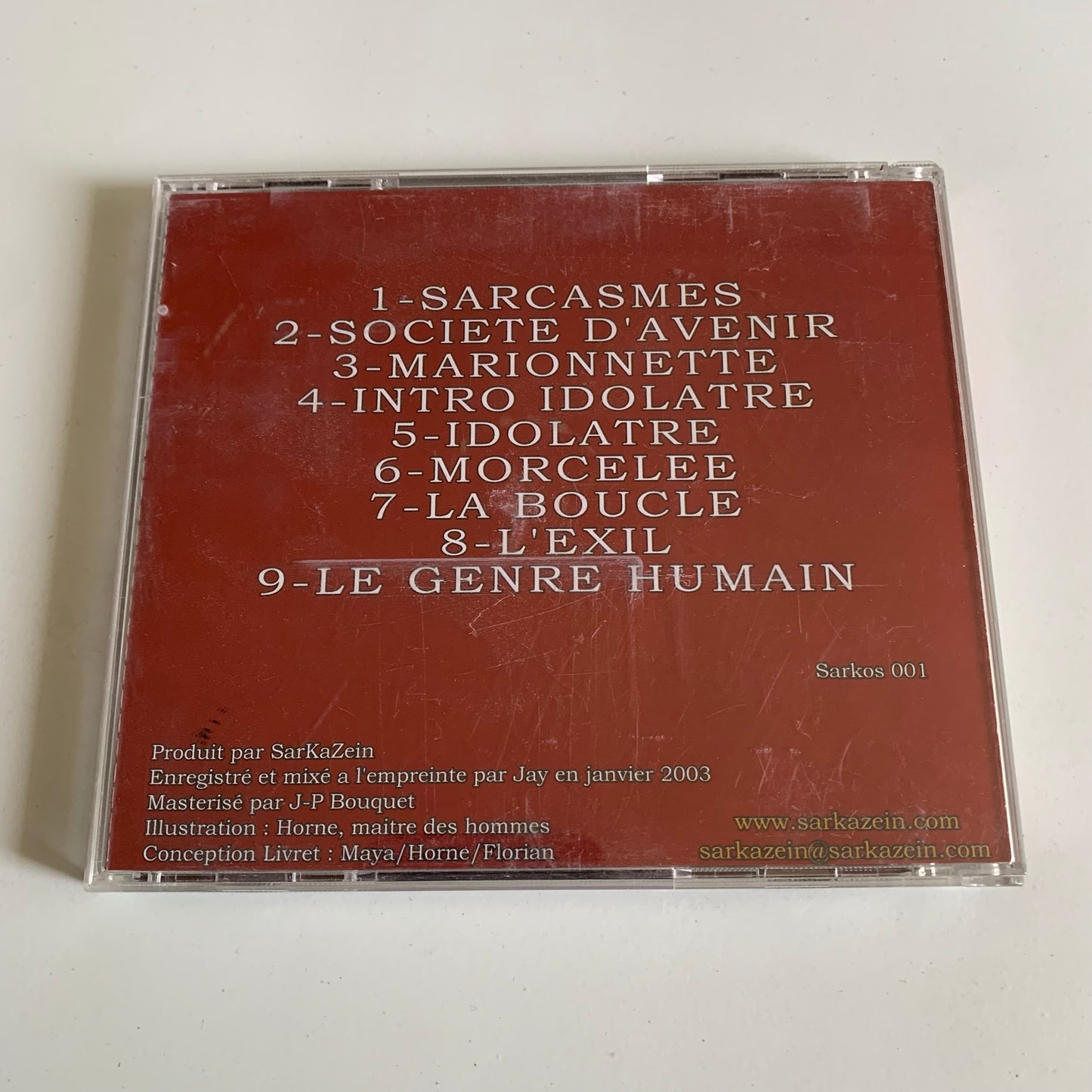 CD - Sarkazein - Préliminaires - 2003 Occasion