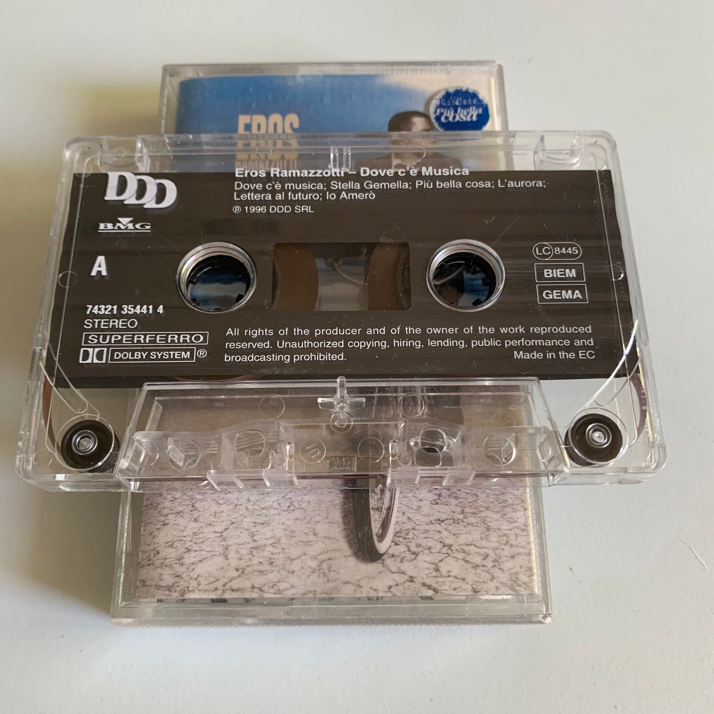 Eros Ramazzotti - Dove C'è Musica - 1996 Occasion