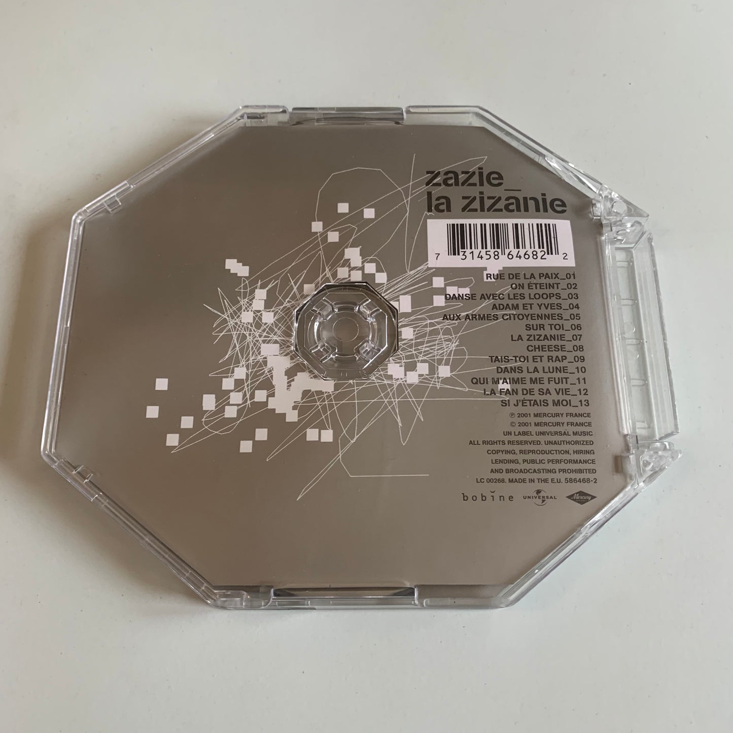 CD - Zazie - La Zizanie - 2001 Occasion