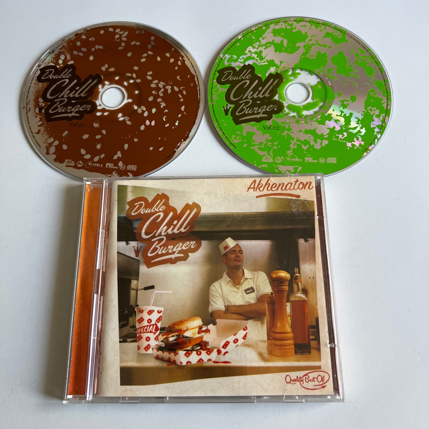 CD - Akhenaton - Double Chill Burger - 2005