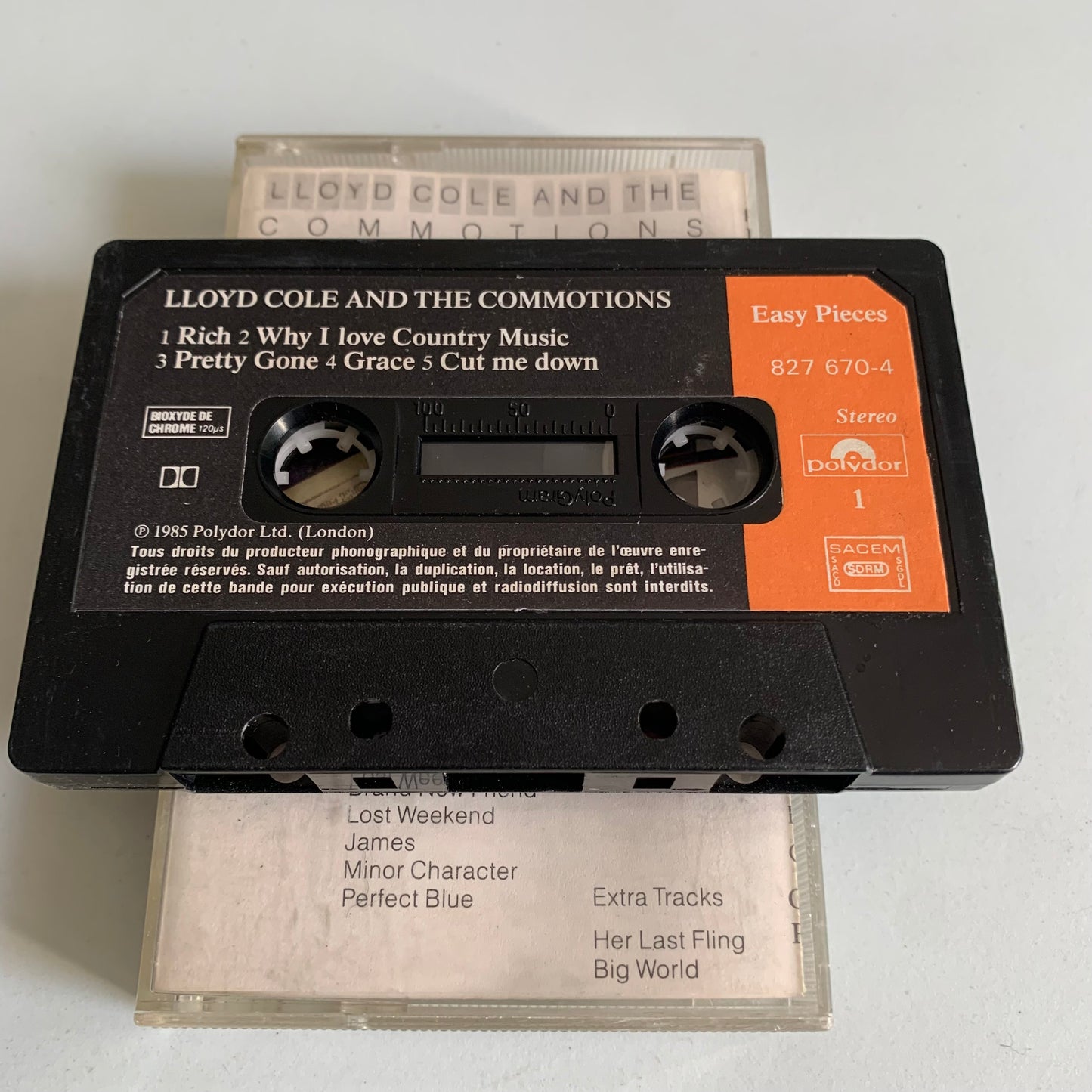 Lloyd Cole & The Commotions - Easy Pieces - 1985 Occasion✨