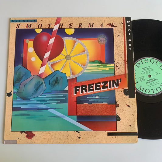 Micheal Smotherman - Freezin' - Maxi 45t. 1984 Occasion
