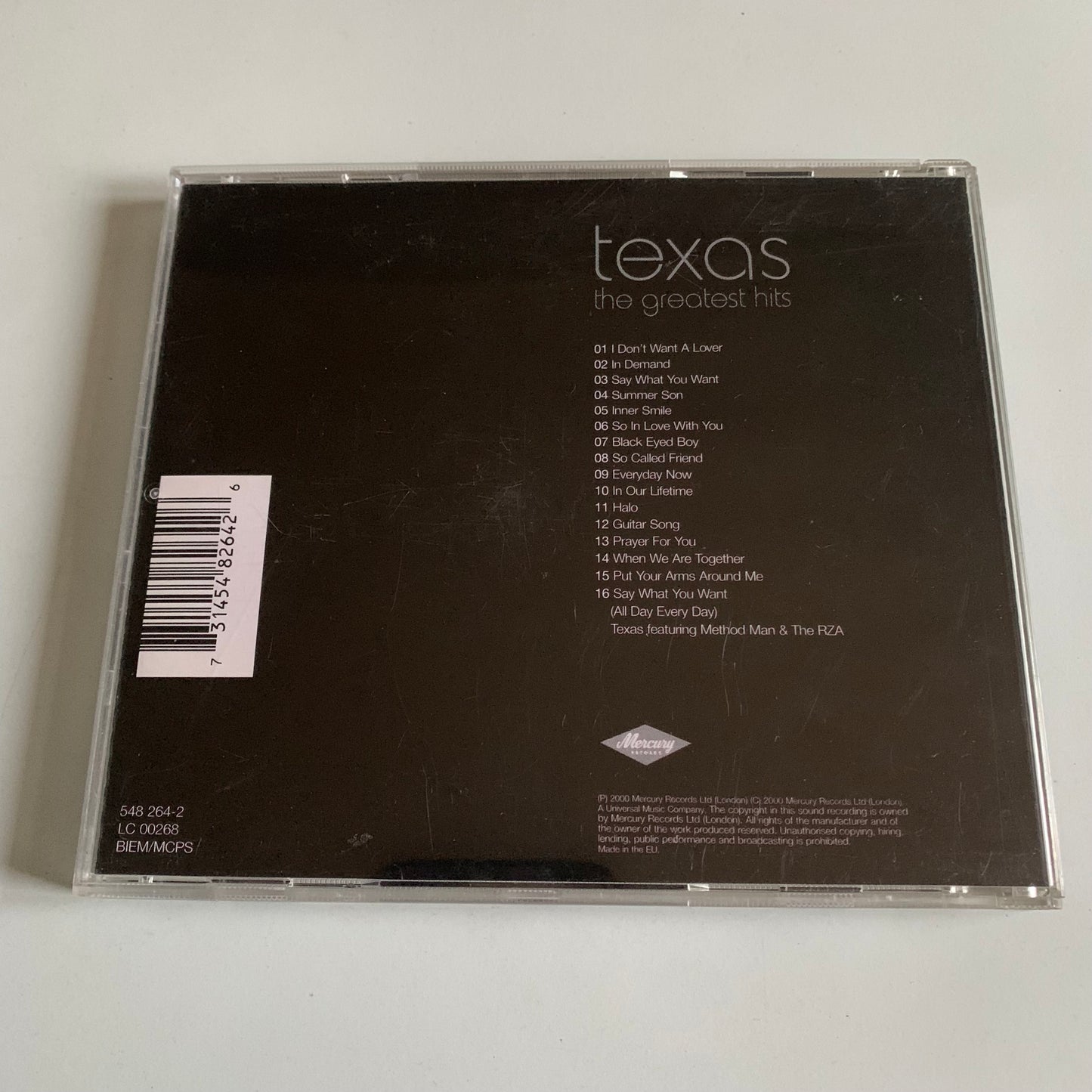 CD - Texas - The Greatest Hits - 2000 Occasion