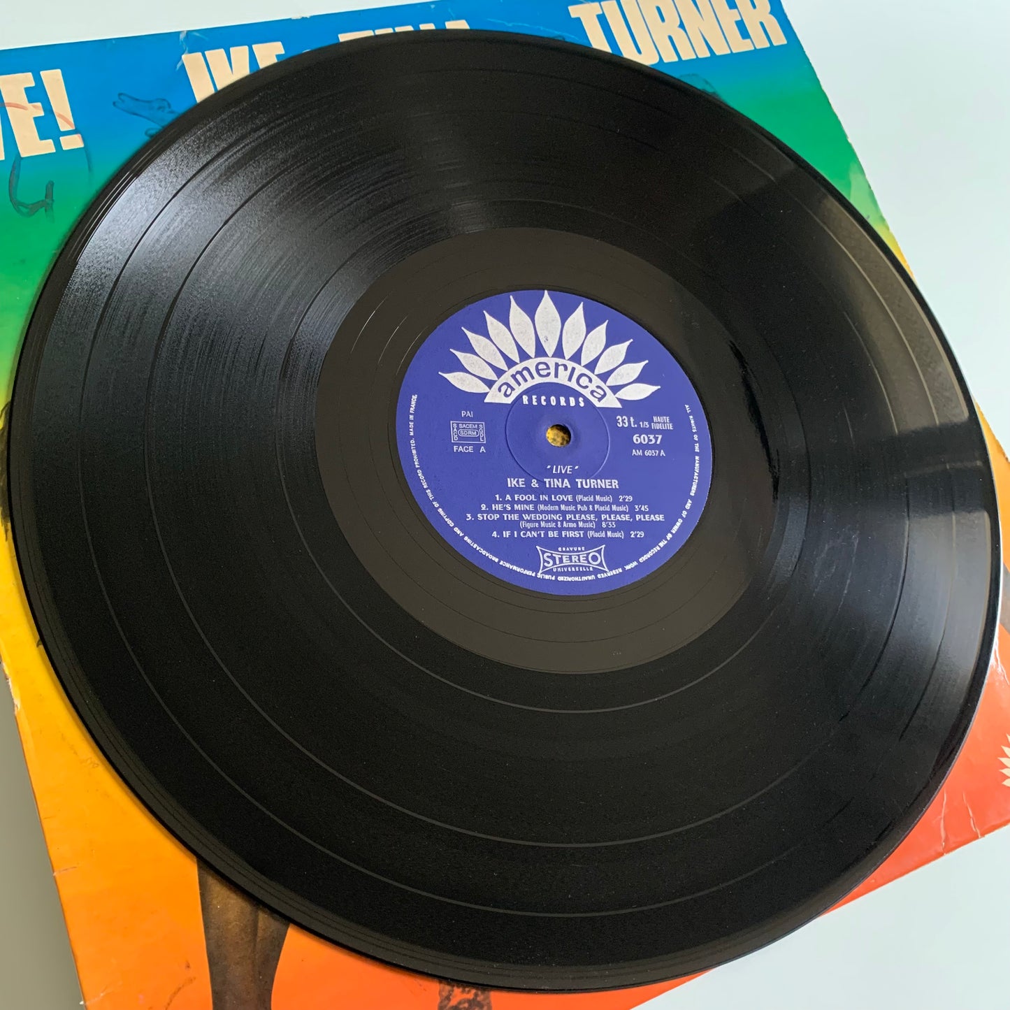 Ike & Tina Turner - Live! - LP 1971 Occasion