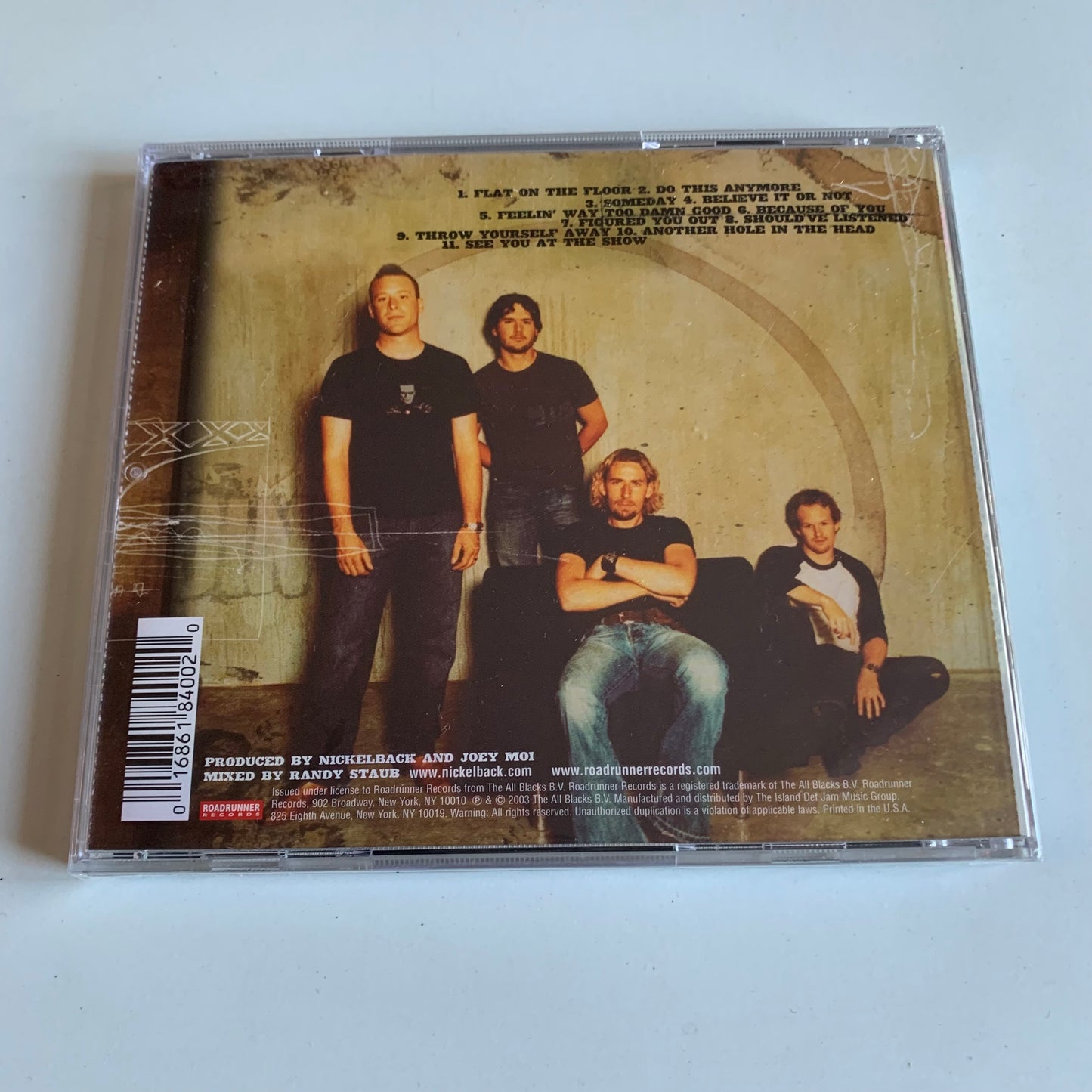CD - Nickelback - The Long Road - 2003 Neuf sous Blister