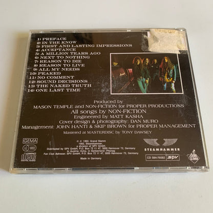 Non-Fiction - In The Know - 1992 Occasion