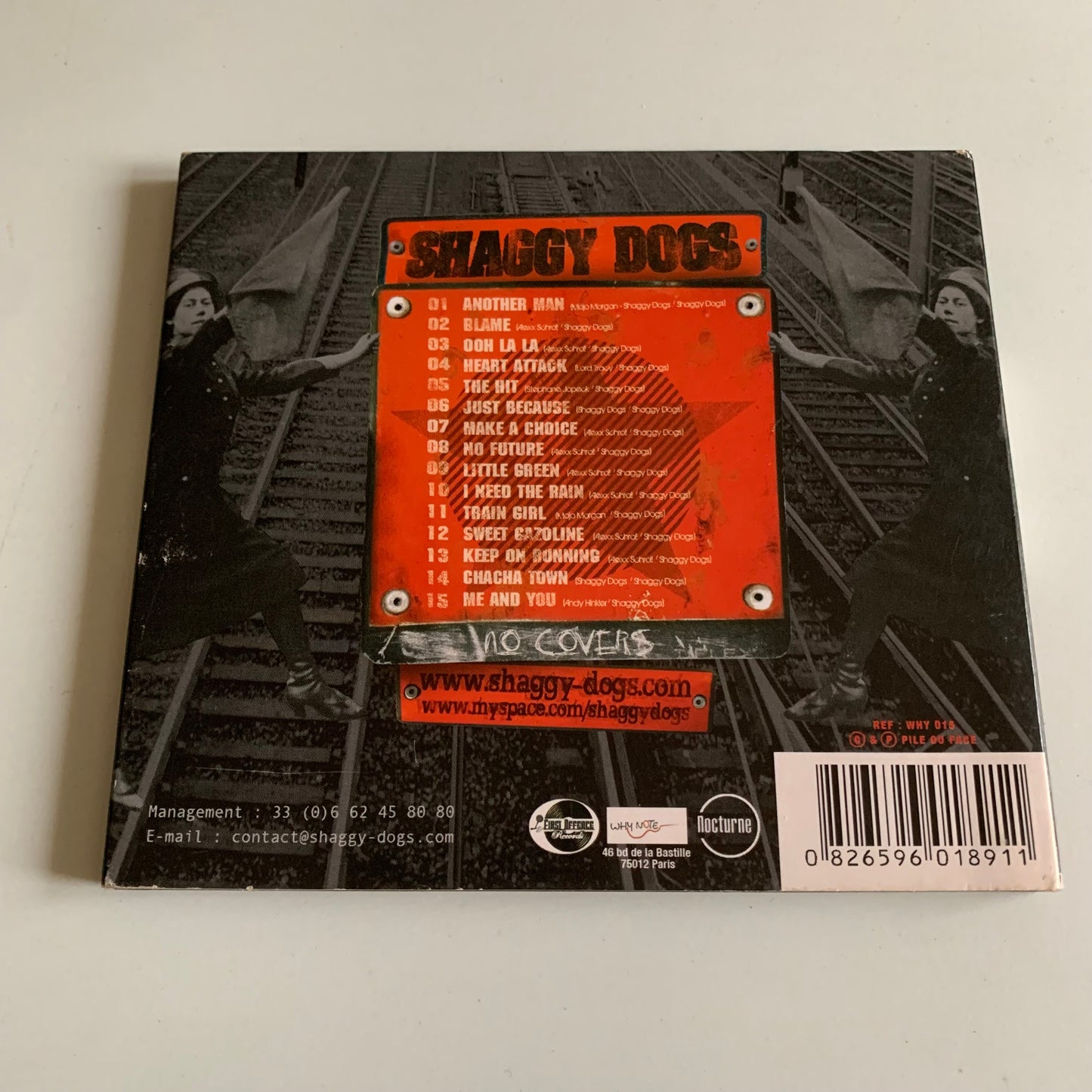 CD - Shaggy Dogs - No Covers - 2008 Occasion