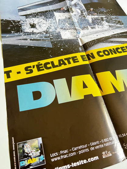 Affiche Poster Original Diam’s S’Eclate En Concert 2009 - 60x40cm