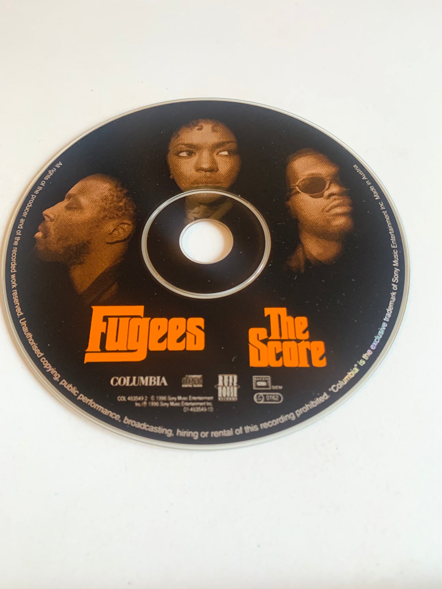 CD - Fugees - The Score - 1996